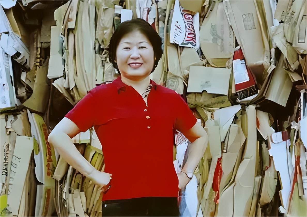 废品回收大王张茵,张茵收废纸