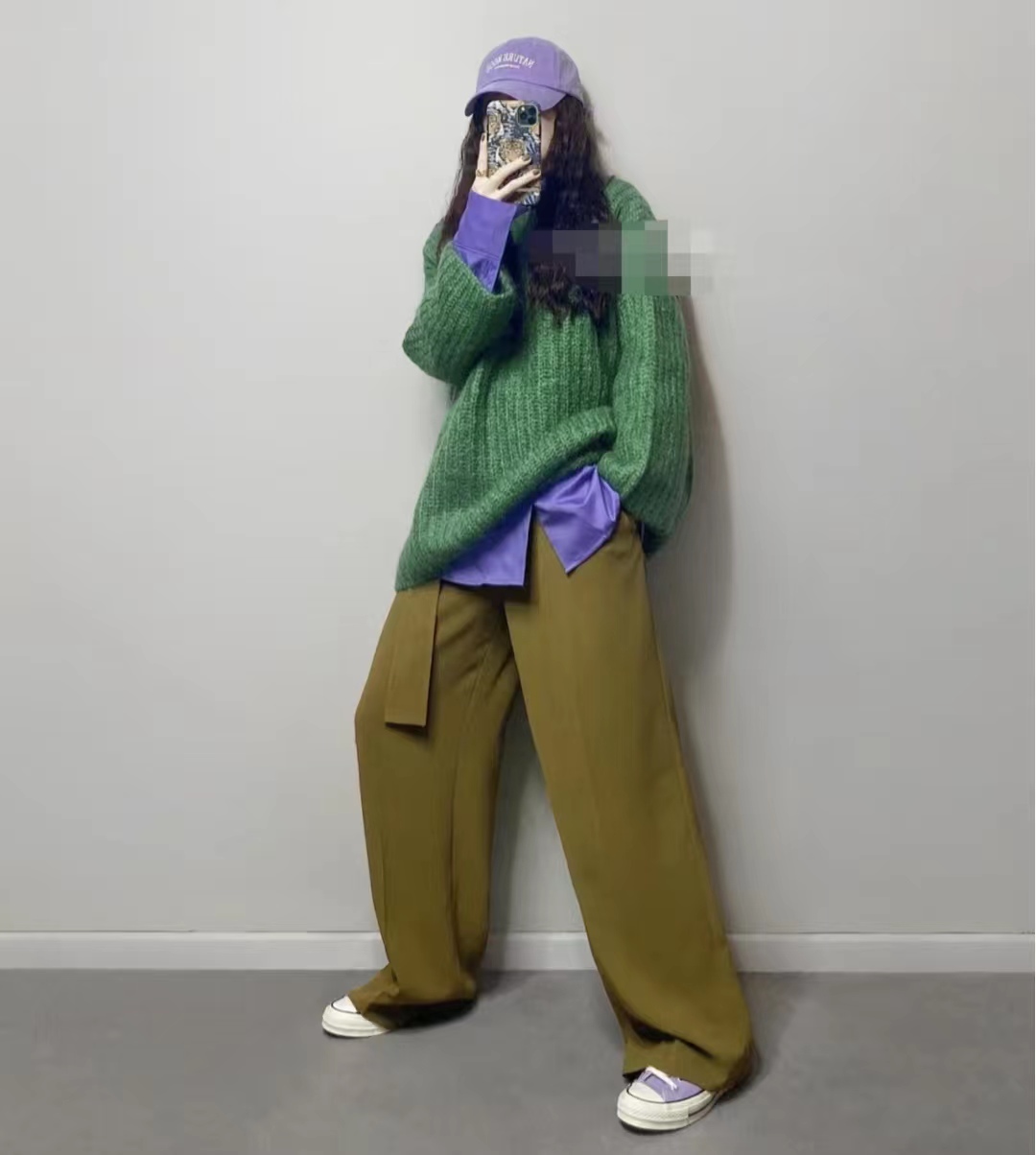 绿色衣服搭配什么颜色好看效果图,绿色最经典的三种颜色搭配