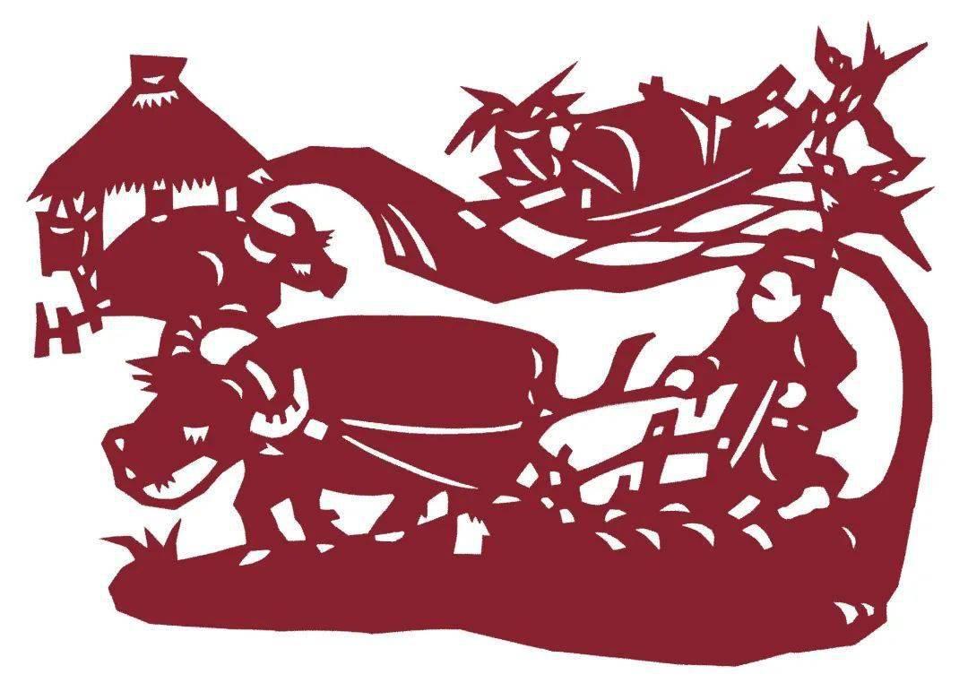 二十四节气立秋剪纸教学过程,二十四节气剪纸雪人手工