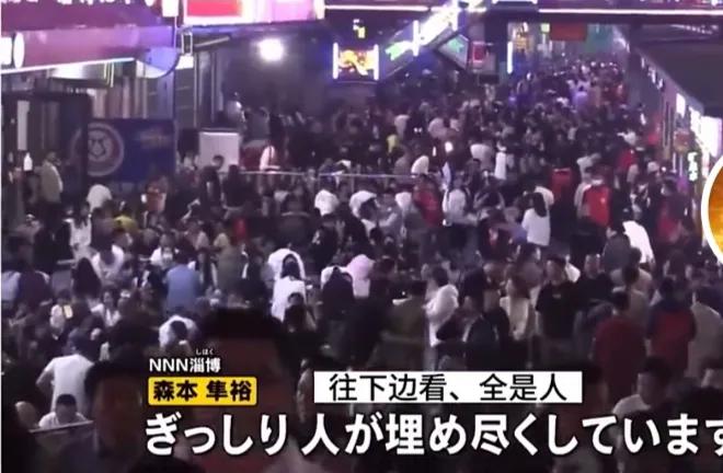 日本人淄博烧烤再度火爆出圈,日本人也来吃淄博烧烤了