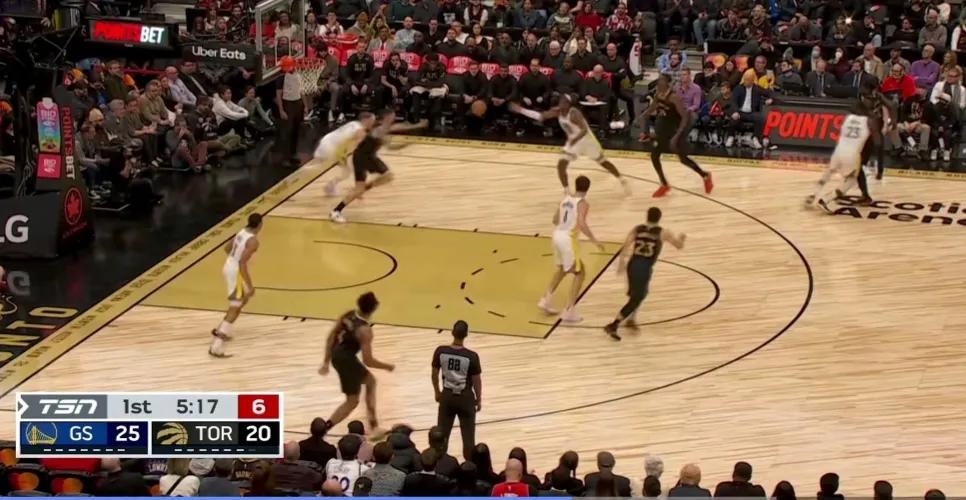 勇士队底线球战术,勇士队战术防守解读