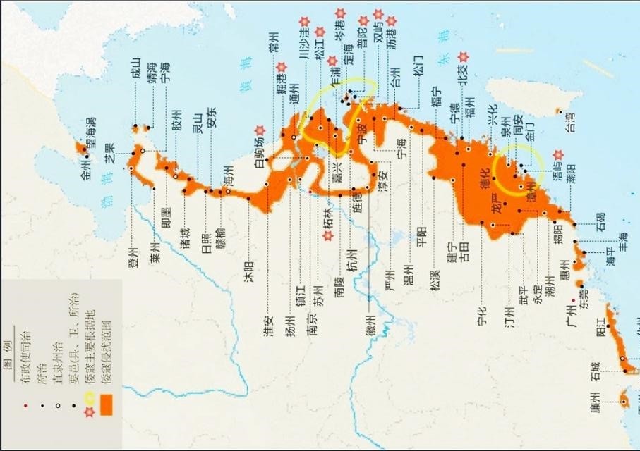 戚继光和俞大猷共同经历的战役,俞大猷抗倭经典战役