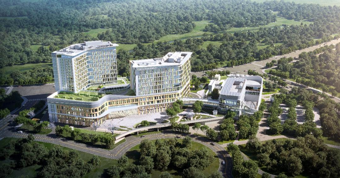 华西国际医院建设进展,成都医投华西国际肿瘤治疗中心