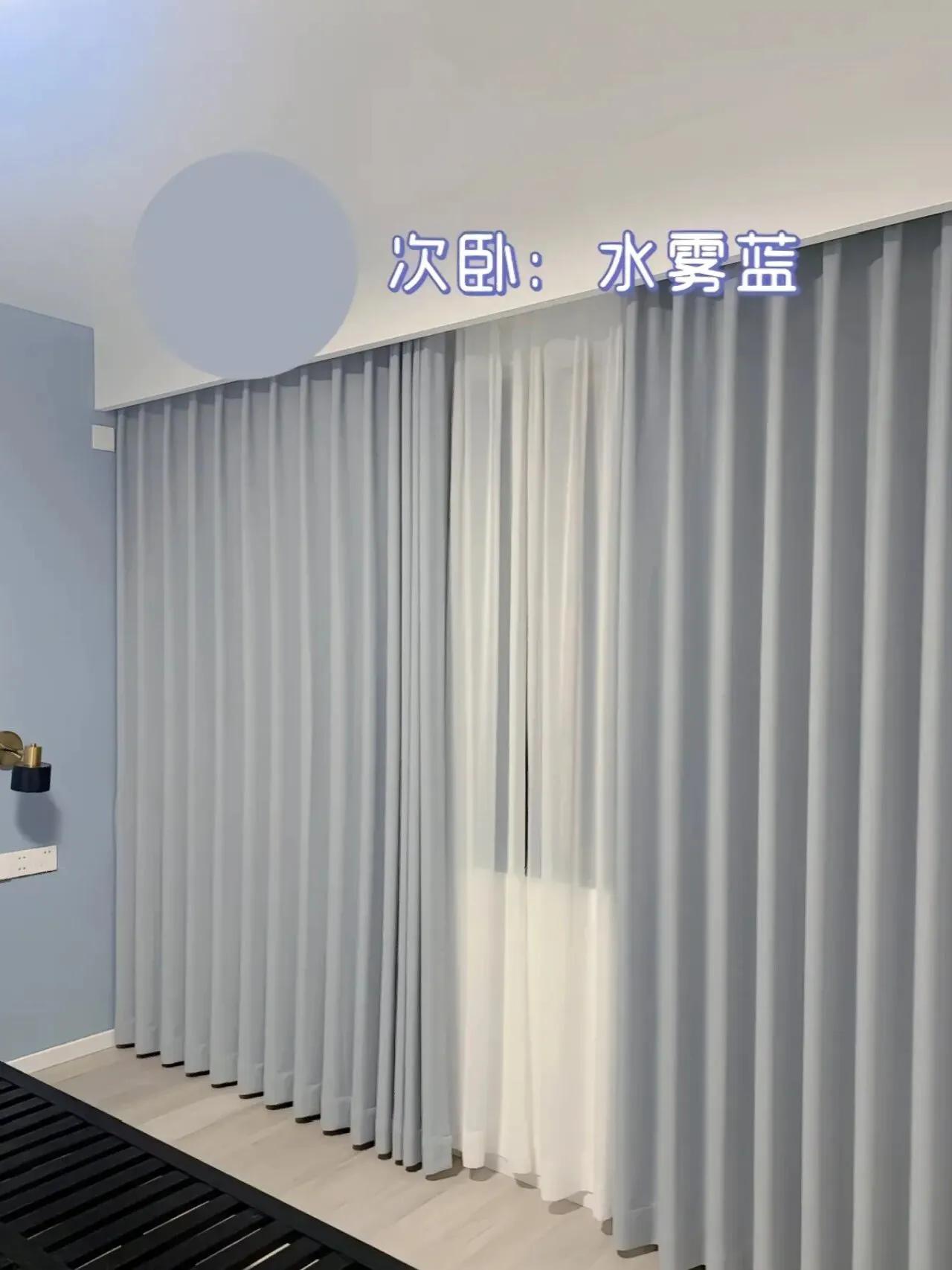 2021卧室窗帘效果图片欣赏,2020卧室窗帘布艺图大全