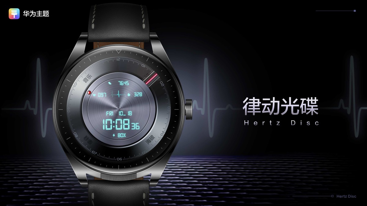 华为最新动态表盘,华为探索表盘