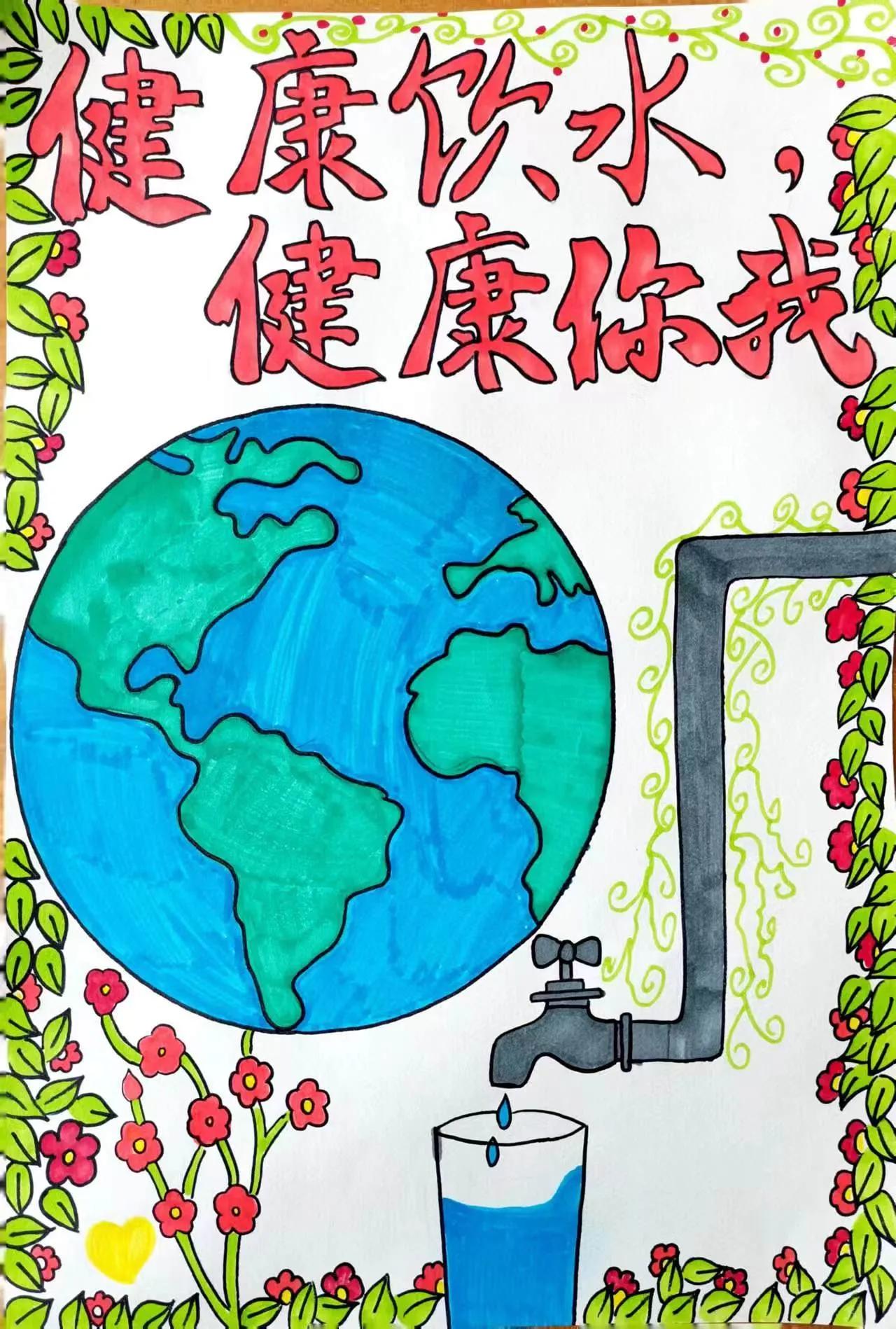 初中4k纸的绘画作品,校园为主题的绘画作品4k