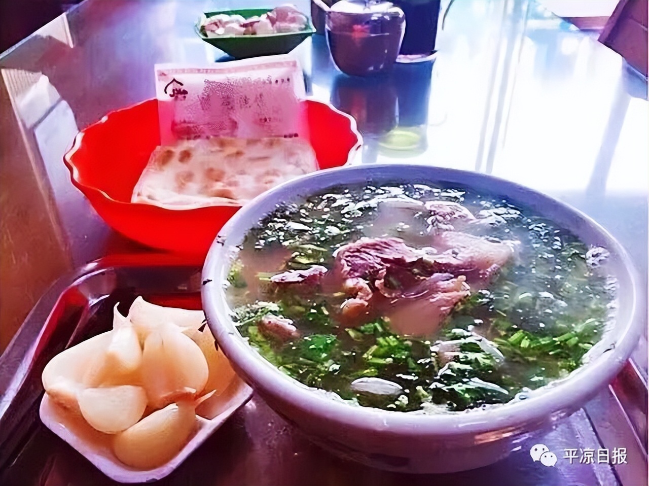 美食羊肉泡图片大全,正宗平凉羊肉泡多少钱