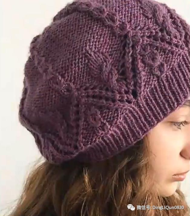 针织帽贝雷帽,针织时尚贝雷帽高级感