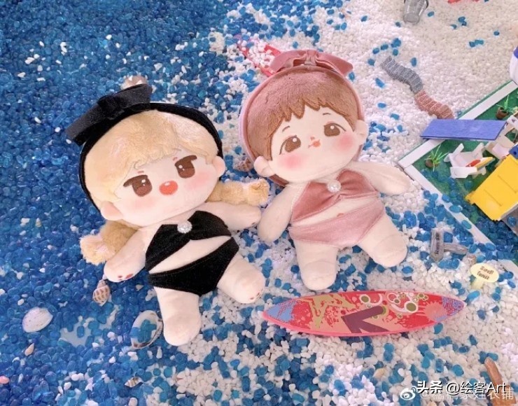 棉花娃娃怎么配衣服好看可爱,棉花娃娃的可爱娃衣图片