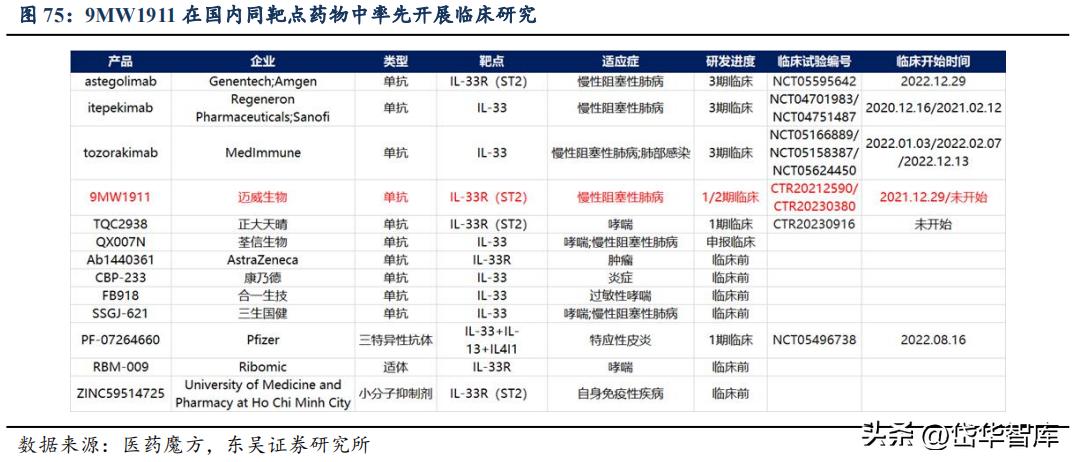 有效避开内卷，迈威生物：ADC锋芒初显，快速成长的Biopharma