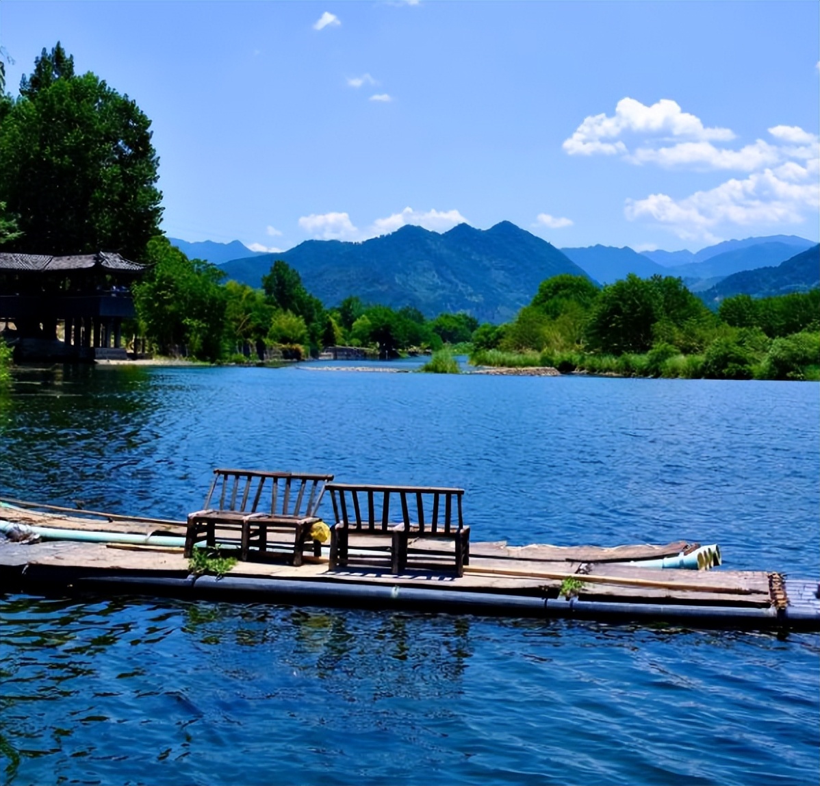 真山真水风景秀丽图片,真山真水浙江真美