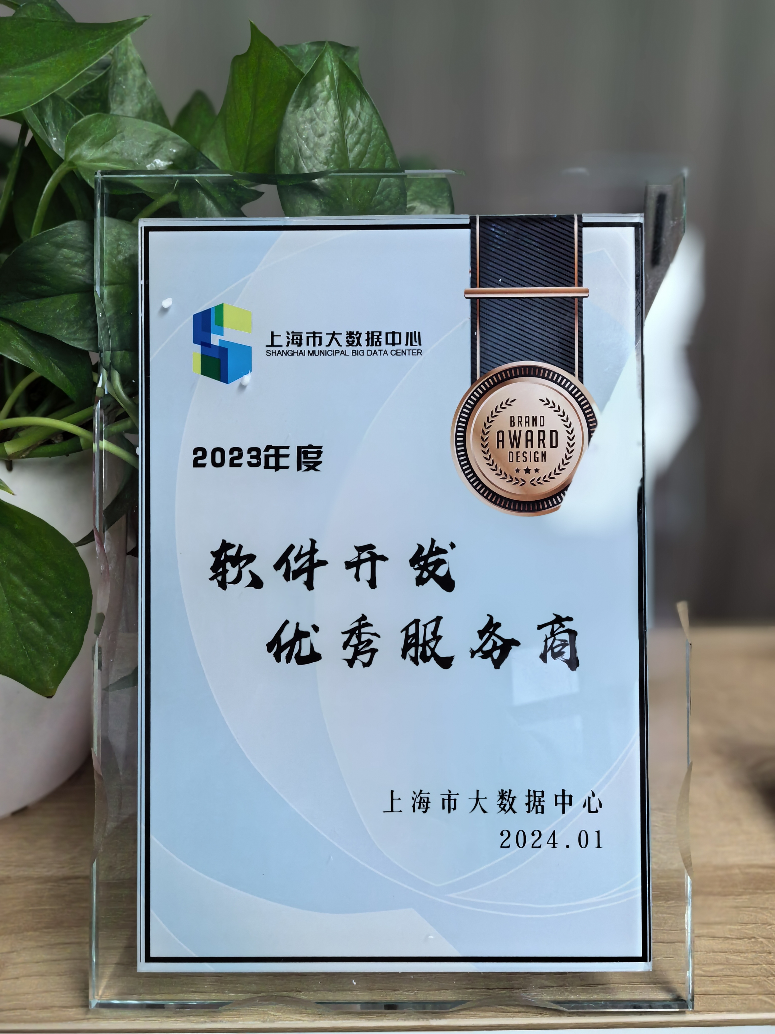 喜报|市民信箱获上海市大数据中心2023年度软件开发优秀服务商奖