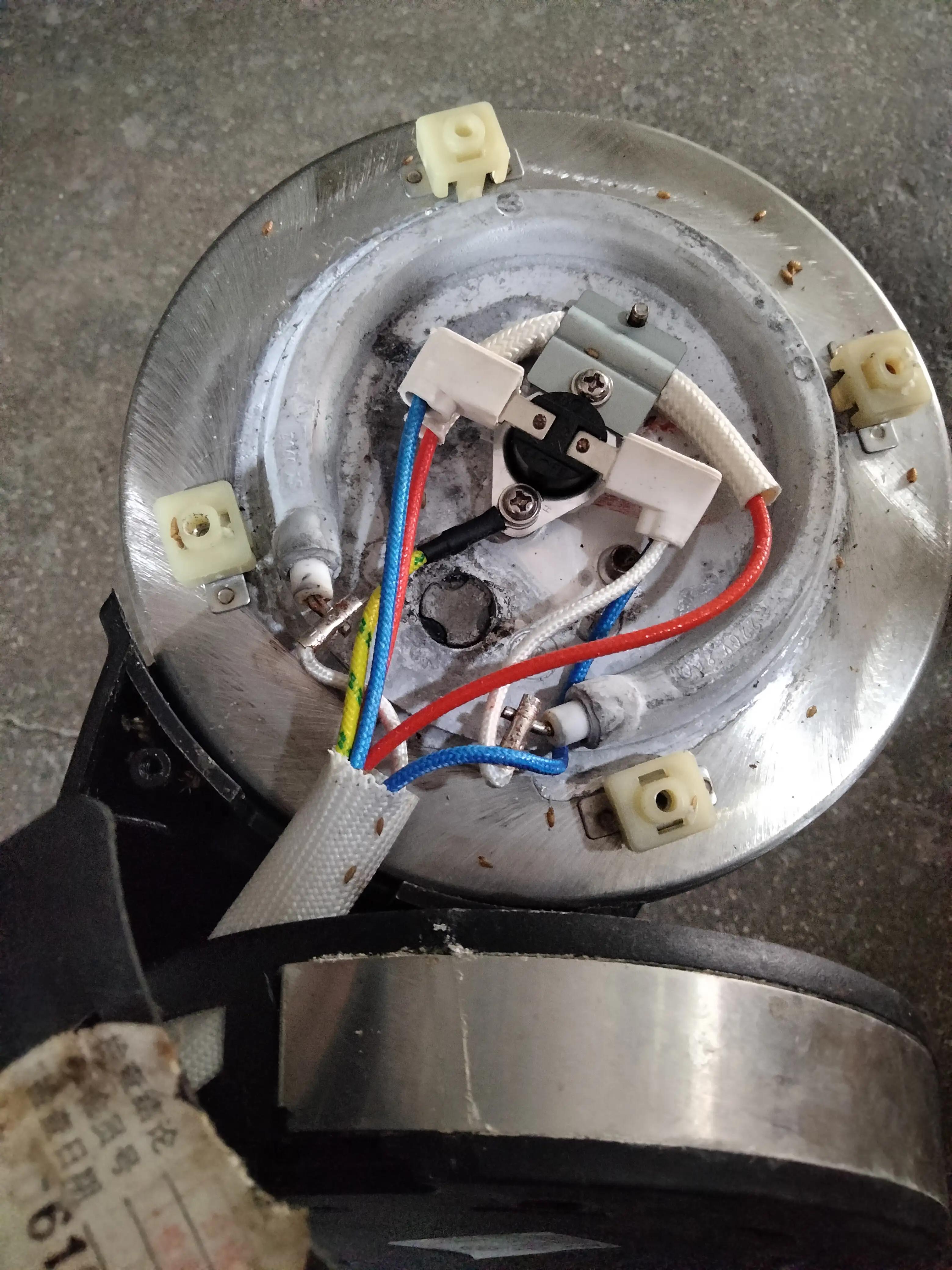 美的豆浆机电路板在哪个位置,美的豆浆机电路图