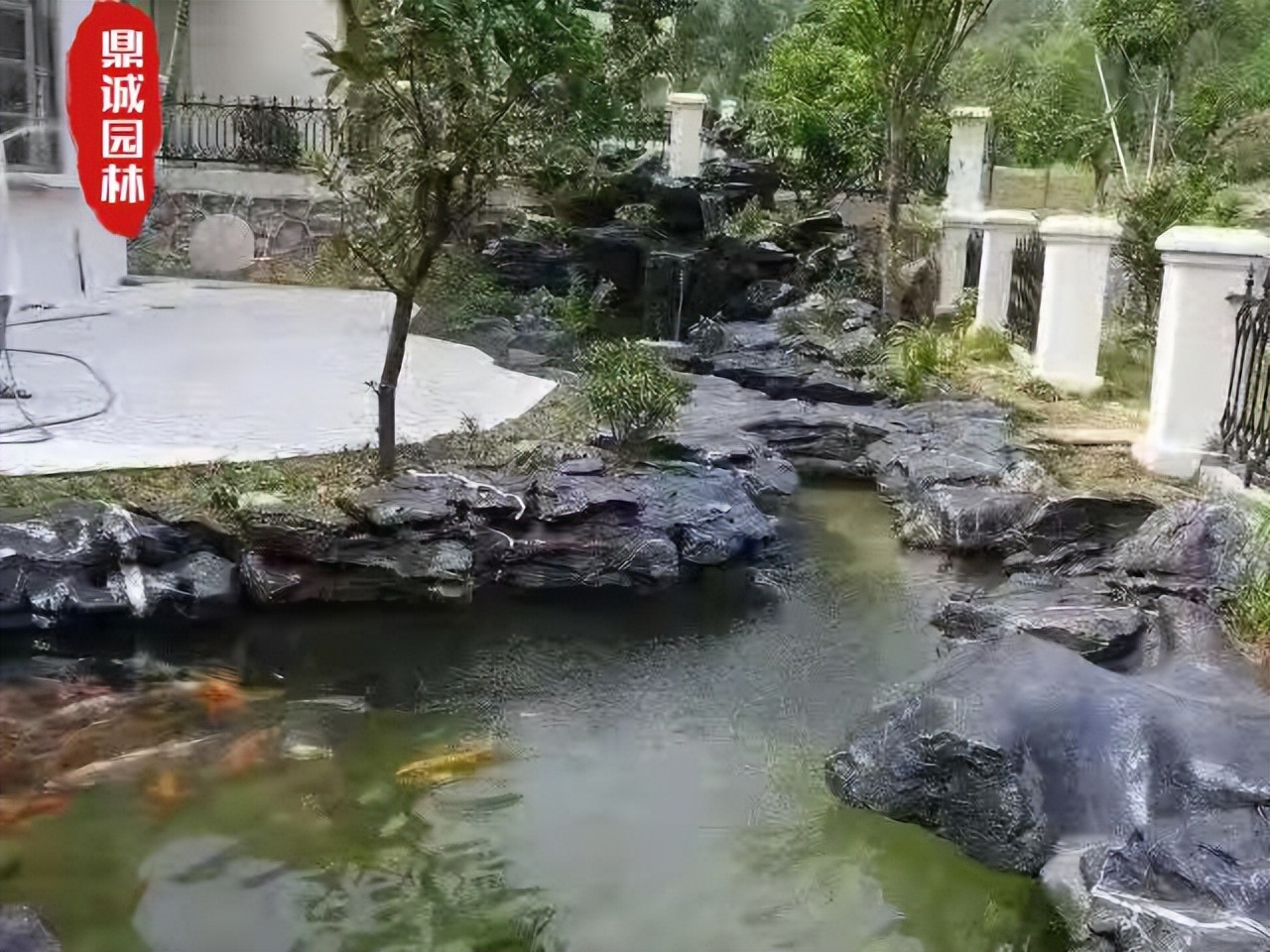 太湖石庭院造景,太湖石景观石的制作过程