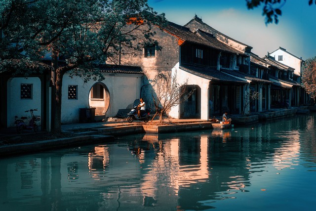 同里古镇周庄古镇,惠山古镇和周庄古镇