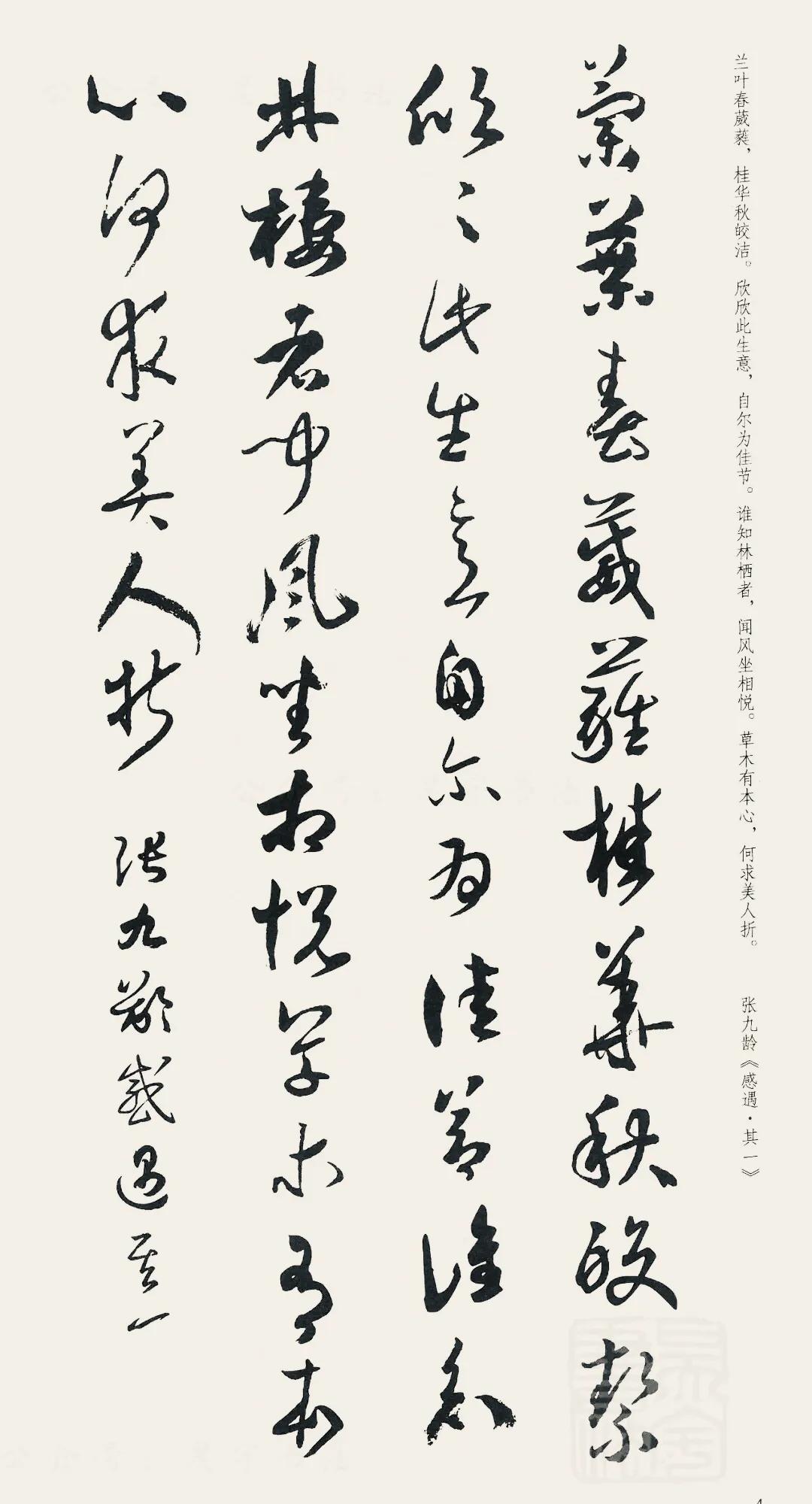 草书诗词二首全集,二王草书全帖多图慎点