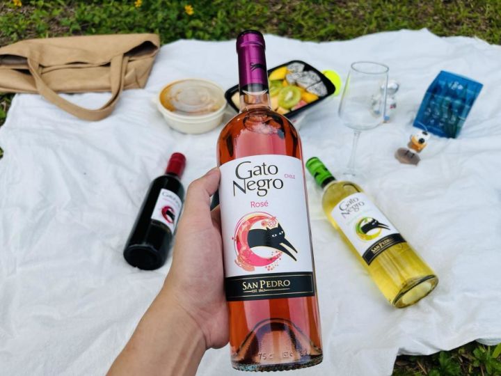 前段时间开始喜欢喝葡萄酒,买了这款黑猫葡萄酒体验一下