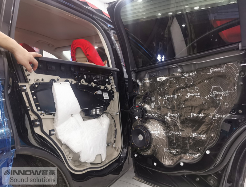 福特锐界三分频音响改装,深圳福特锐界音响改装三分频