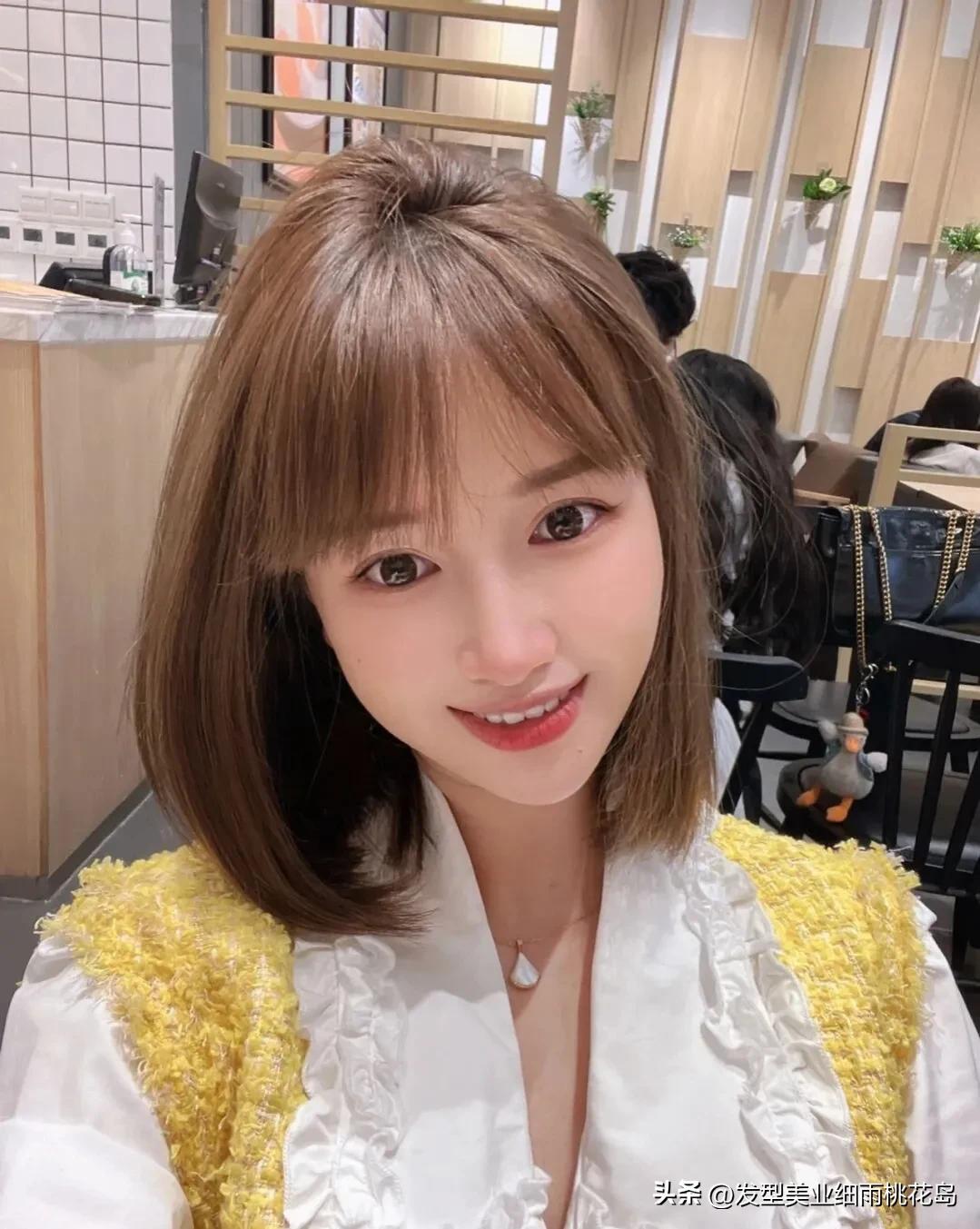 减龄短发乖乖款,乖乖女短发最新款