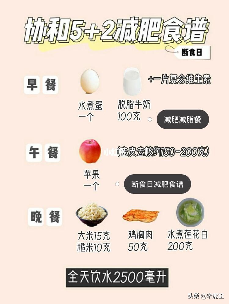 4+3轻断食减肥方法食谱,轻断食减肥方法