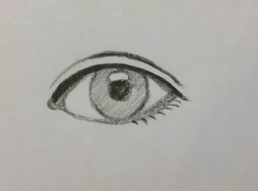 眼睛怎么画素描最简单,素描眼睛怎么画简单又好看