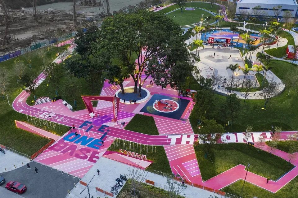 运动社区体育公园,运动主题社区