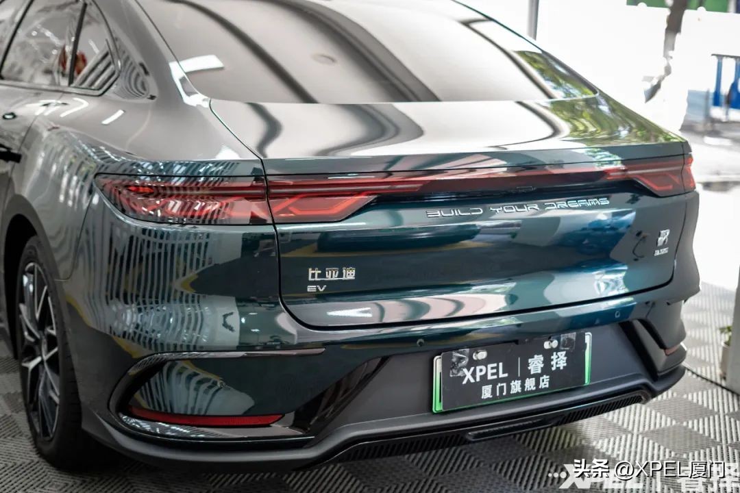 厦门汽车贴膜翔安区,厦门比亚迪汽车贴膜