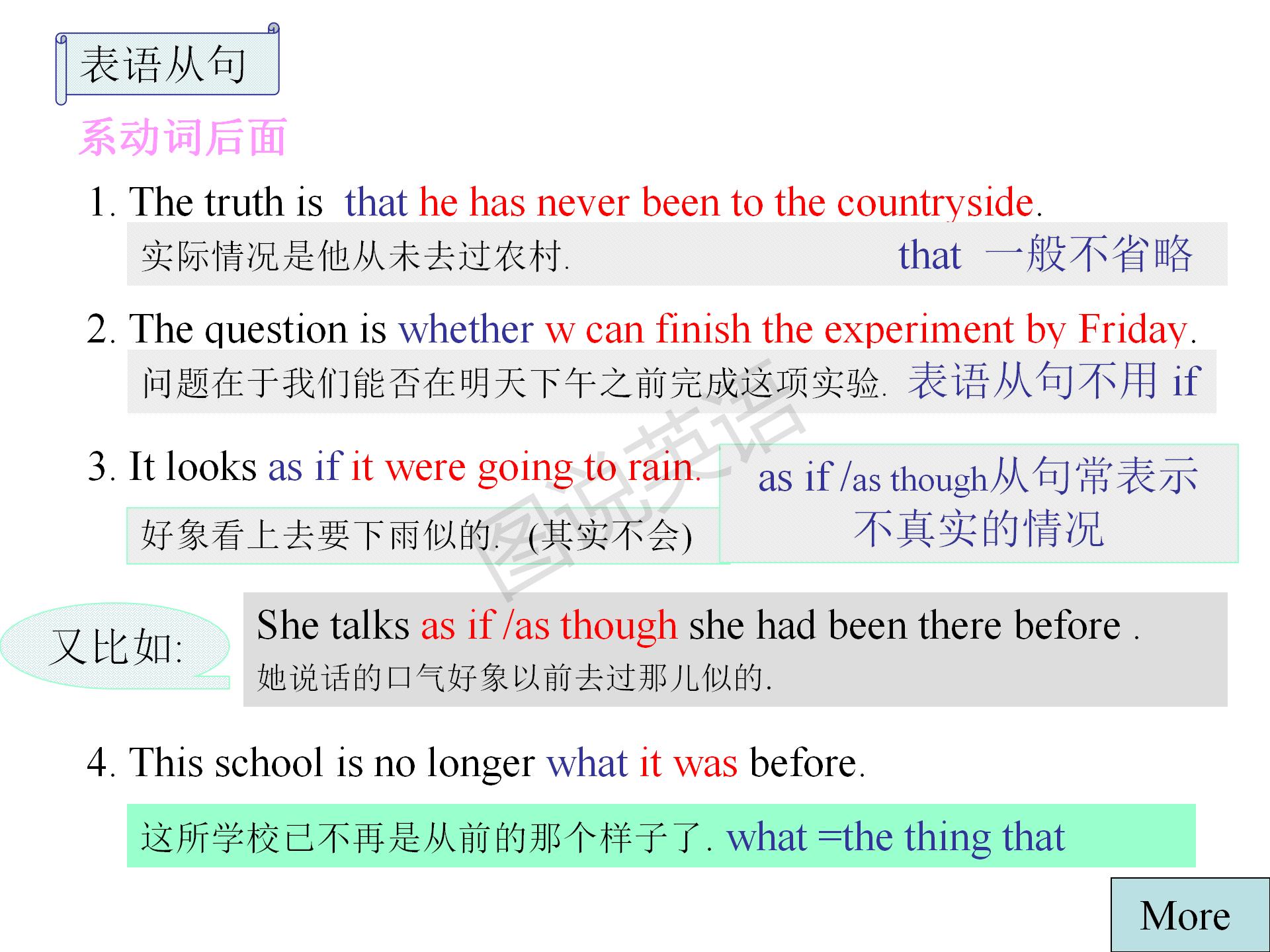 新概念英语第一册没有名词性从句,新概念英语1从句口诀