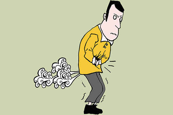 放屁多不是排毒而是这4种原因,放屁多是什么病的前兆