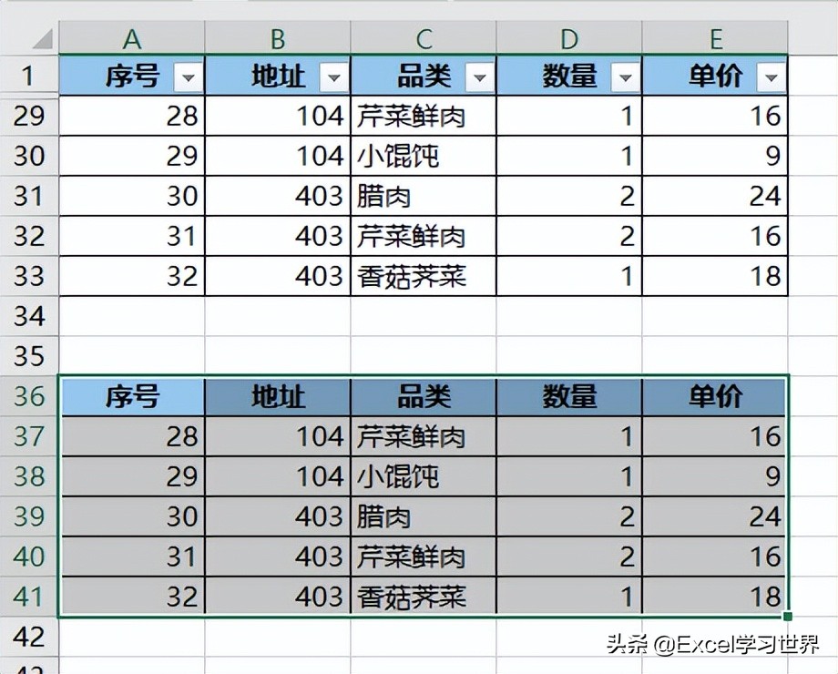 excel隐藏同类列,Excel隐藏部分能否筛选出来