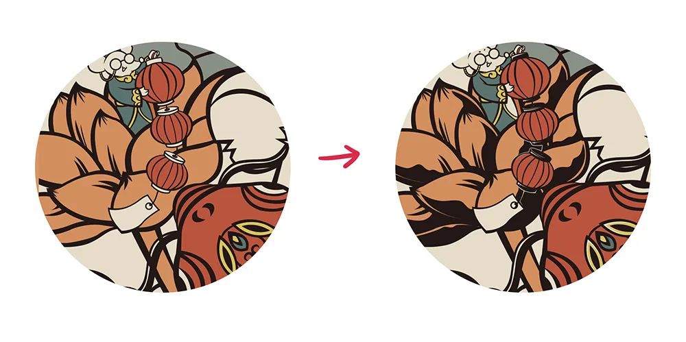 国潮风海报创意设计,国潮插画手绘初学者入门教程