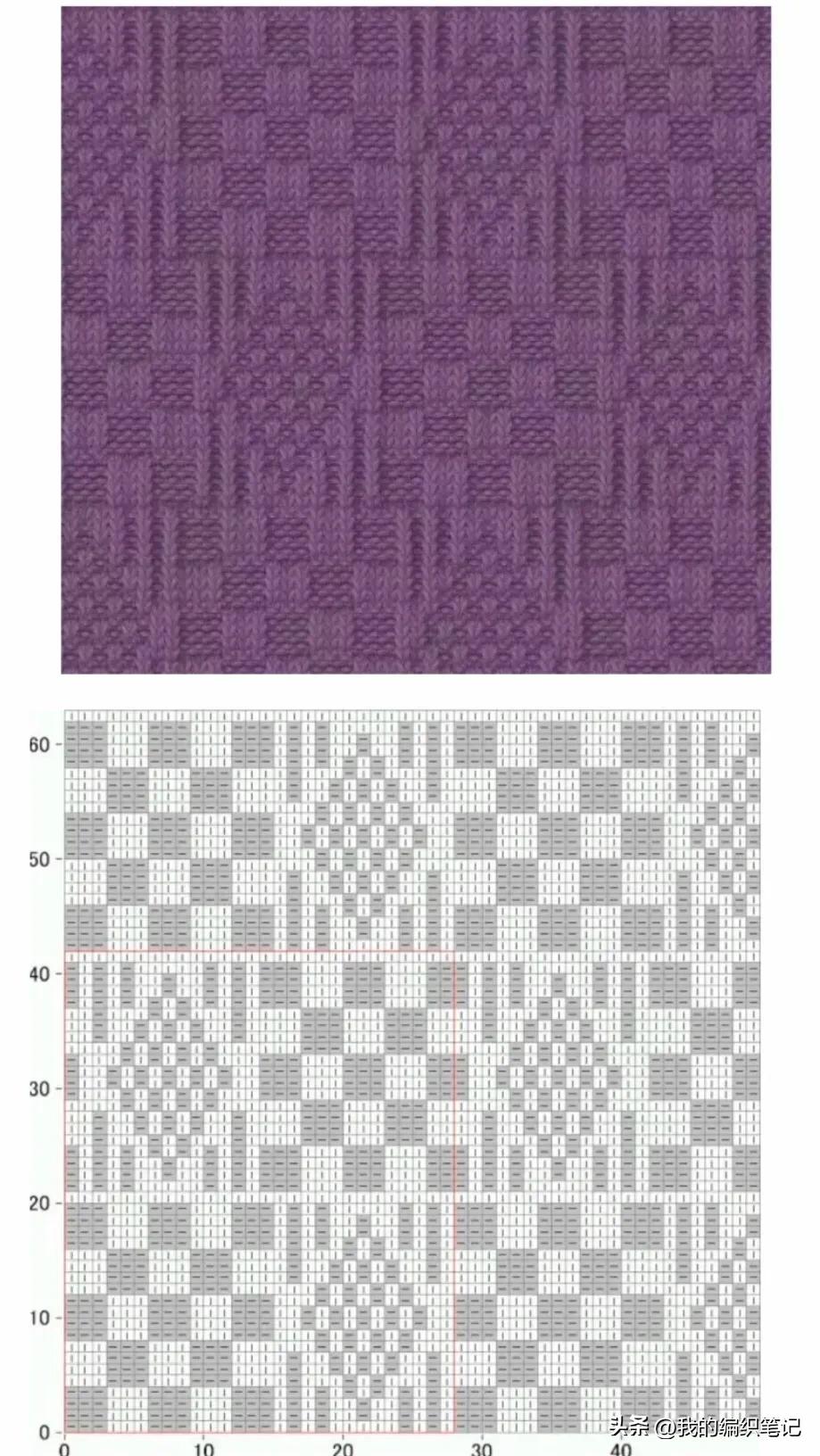 非常实用的棒针编织花样图解图片,编织棒针花样全教程