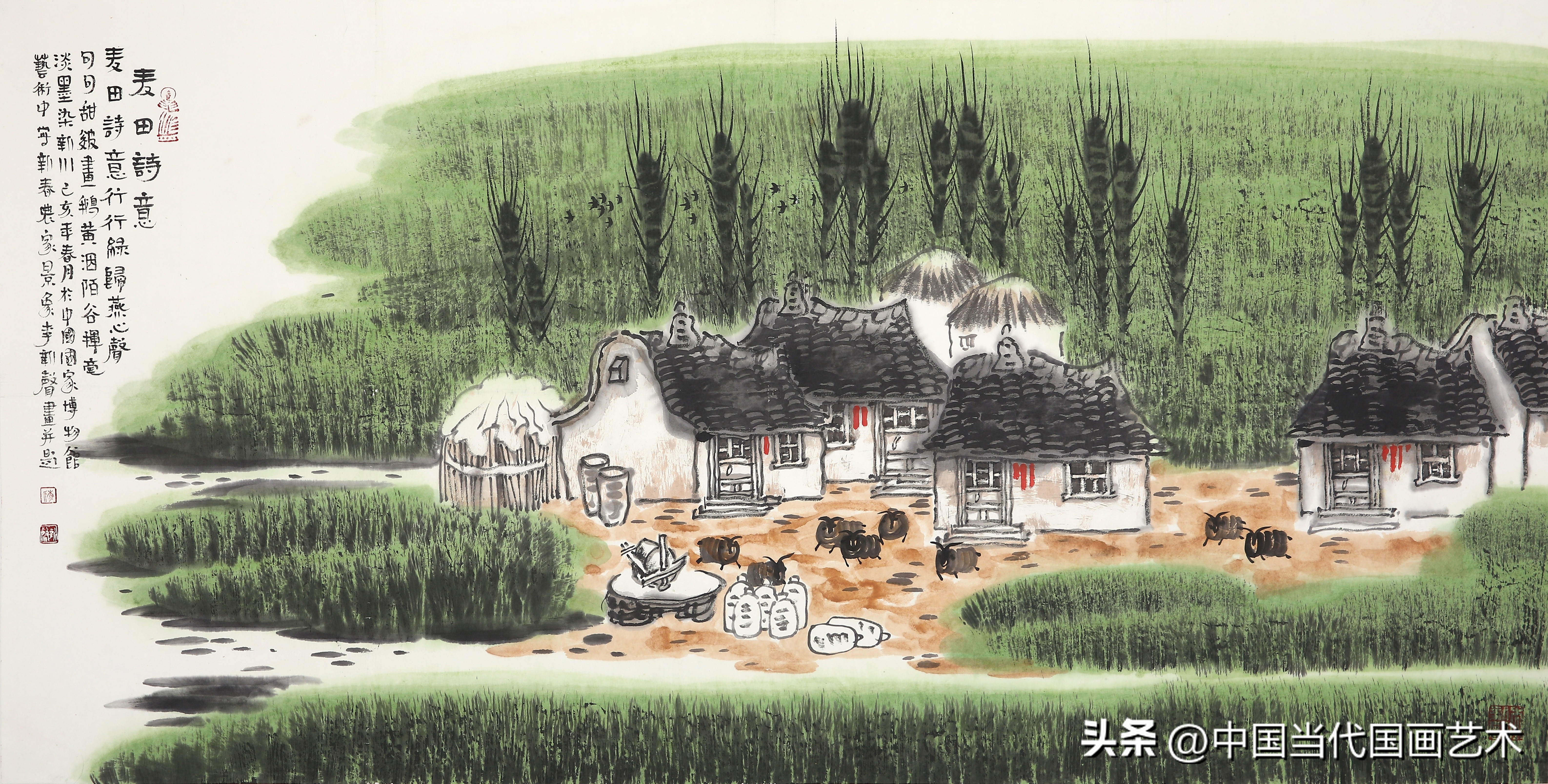 诗情画意经典诗配画竖版,诗情画意赏析中国历代诗画佳作