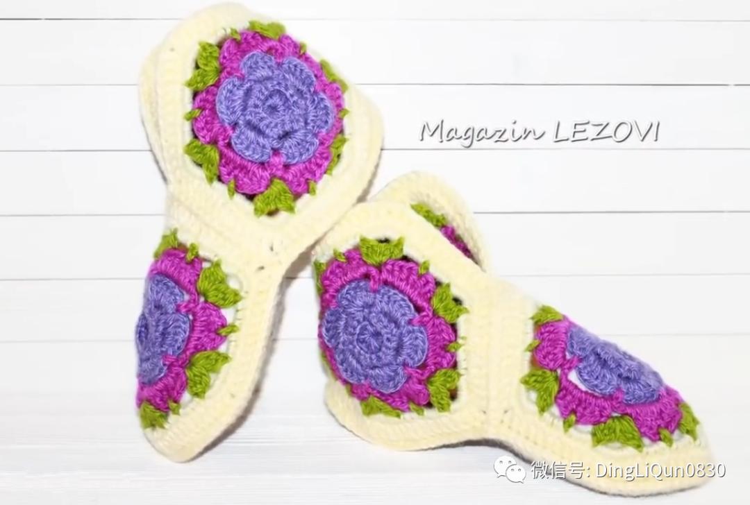 宝宝鞋的钩针编织方法及视频教程,钩针婴儿毛线鞋子编织方法教程