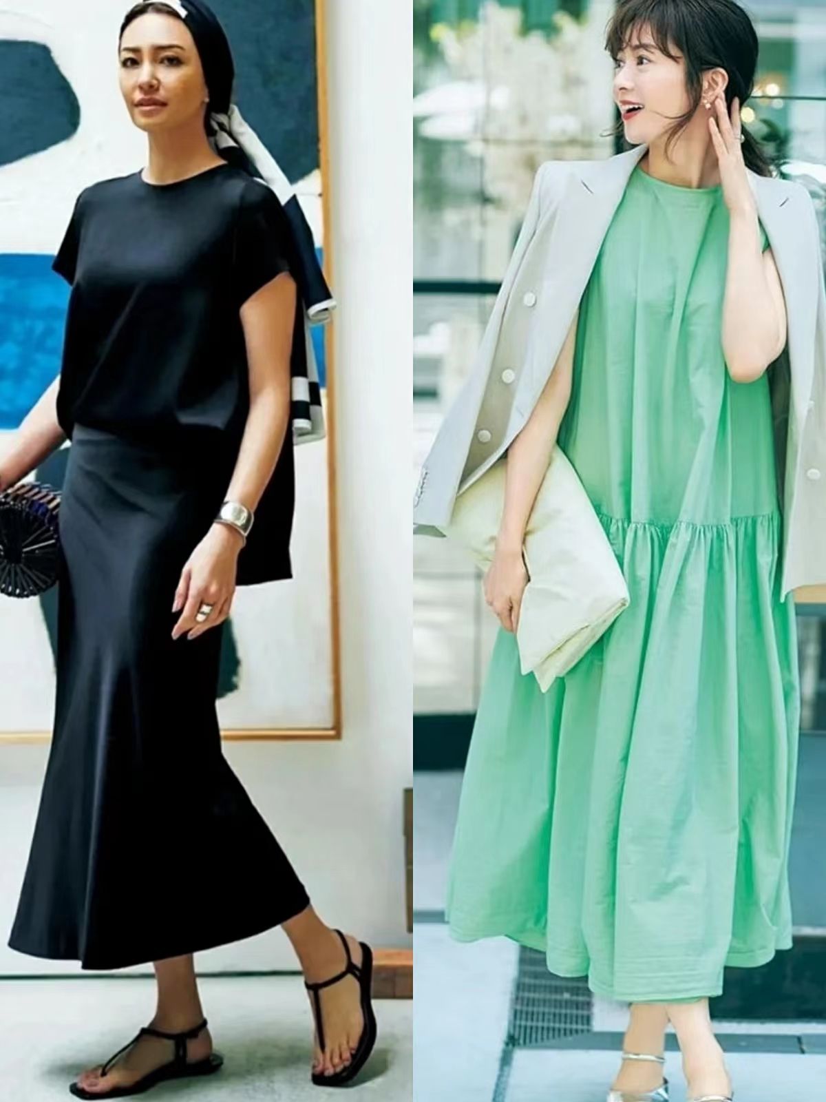 夏天的碎花裙怎么穿才好看,夏天碎花裙不显黑