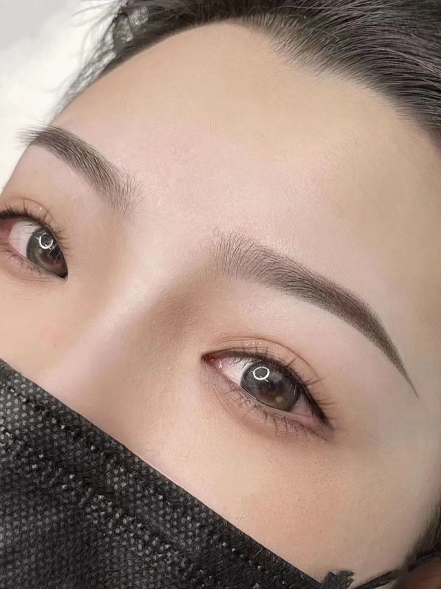 不想纹眉,不想纹眉眉毛比较短怎么修