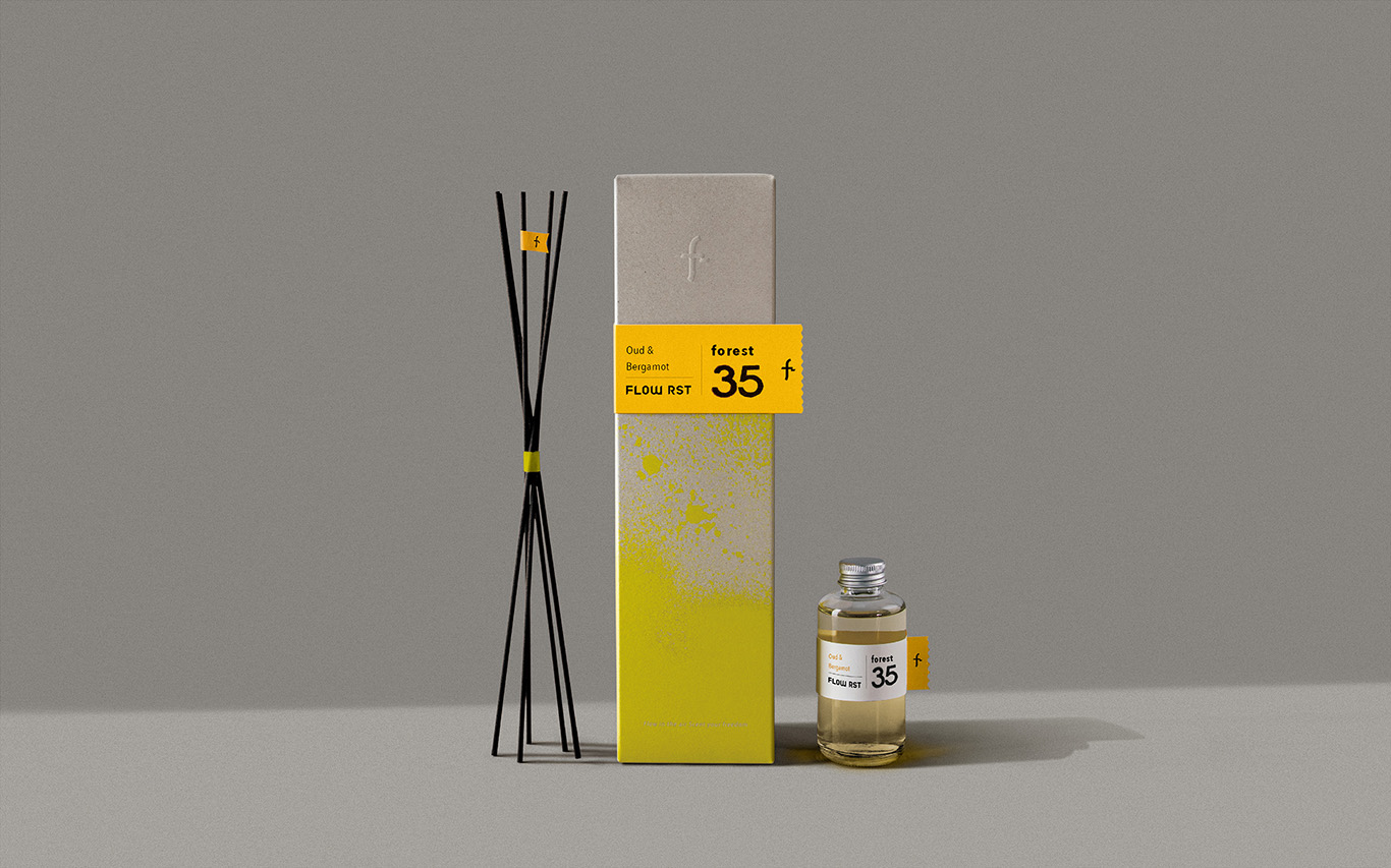 FLOWRST香港香水品牌包装设计via:SUMPDESIGN