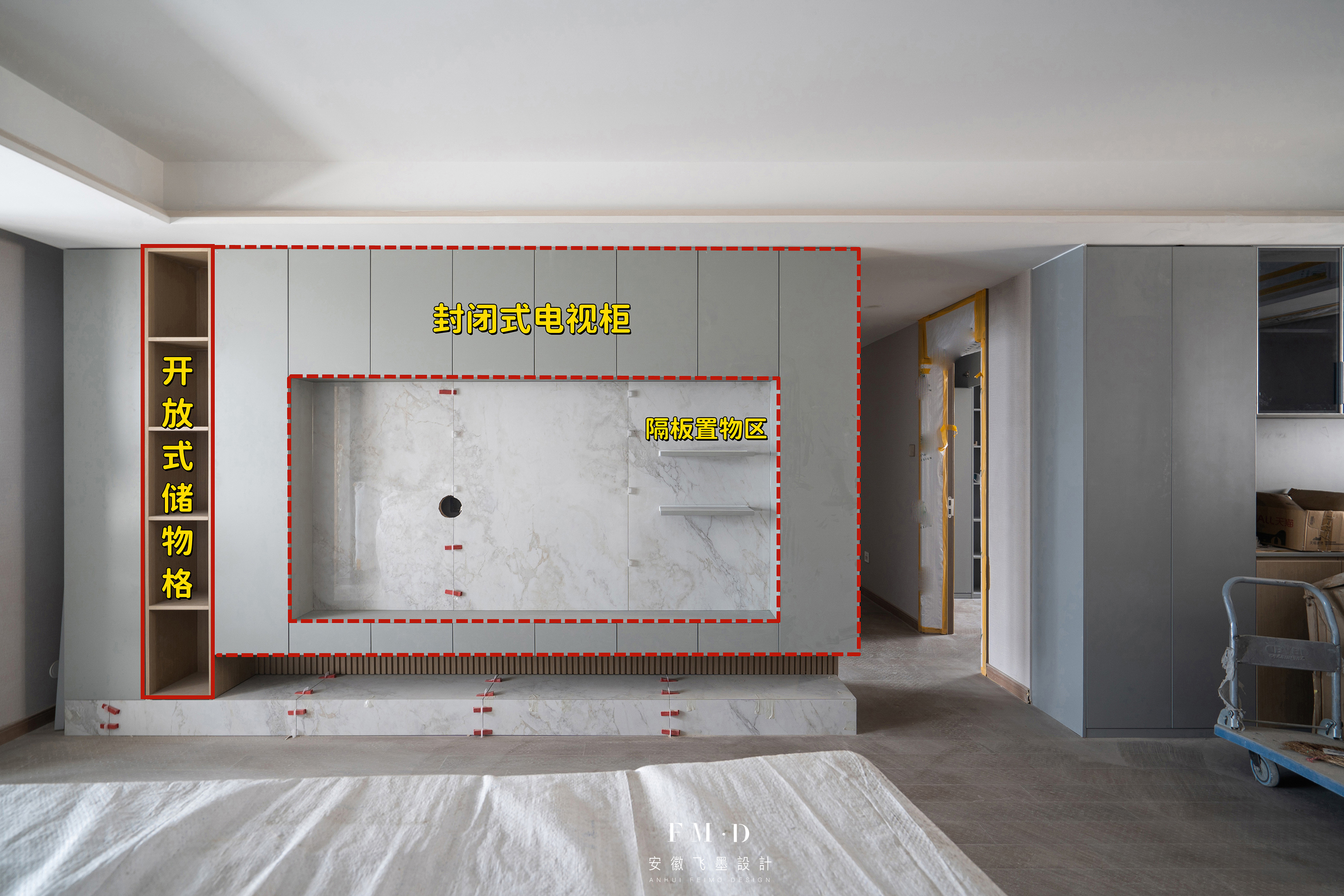 满墙电视柜特别实用,满墙电视柜鸡肋吗