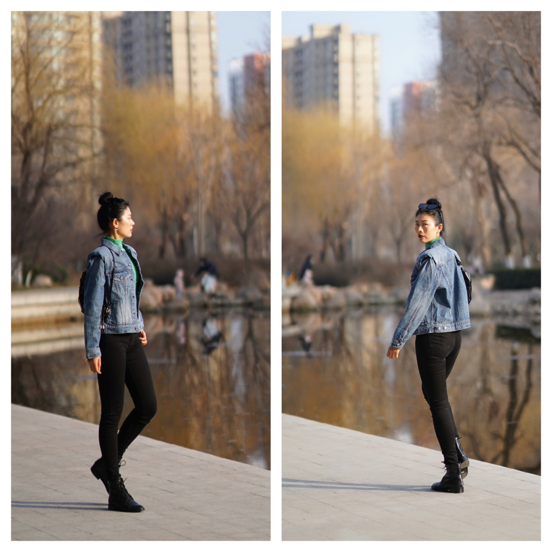 充满春天气息的穿搭,穿搭色彩的变化也在慢慢唤醒春天