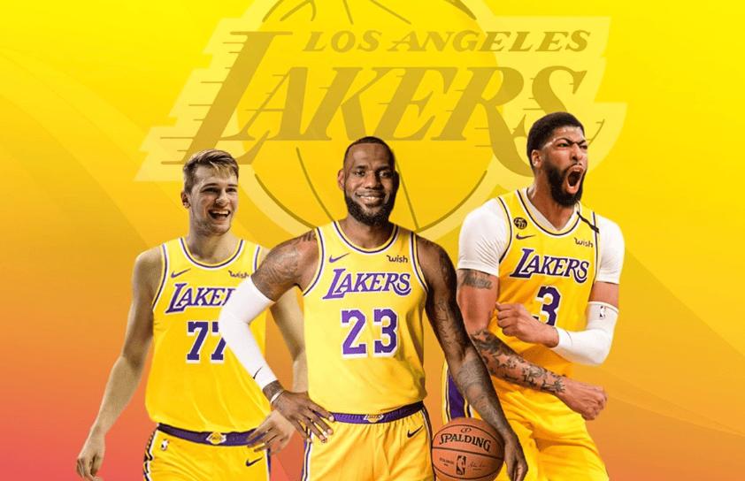 老詹扣篮惊呆布朗尼跟布莱斯,东契奇慢三步对抗上篮