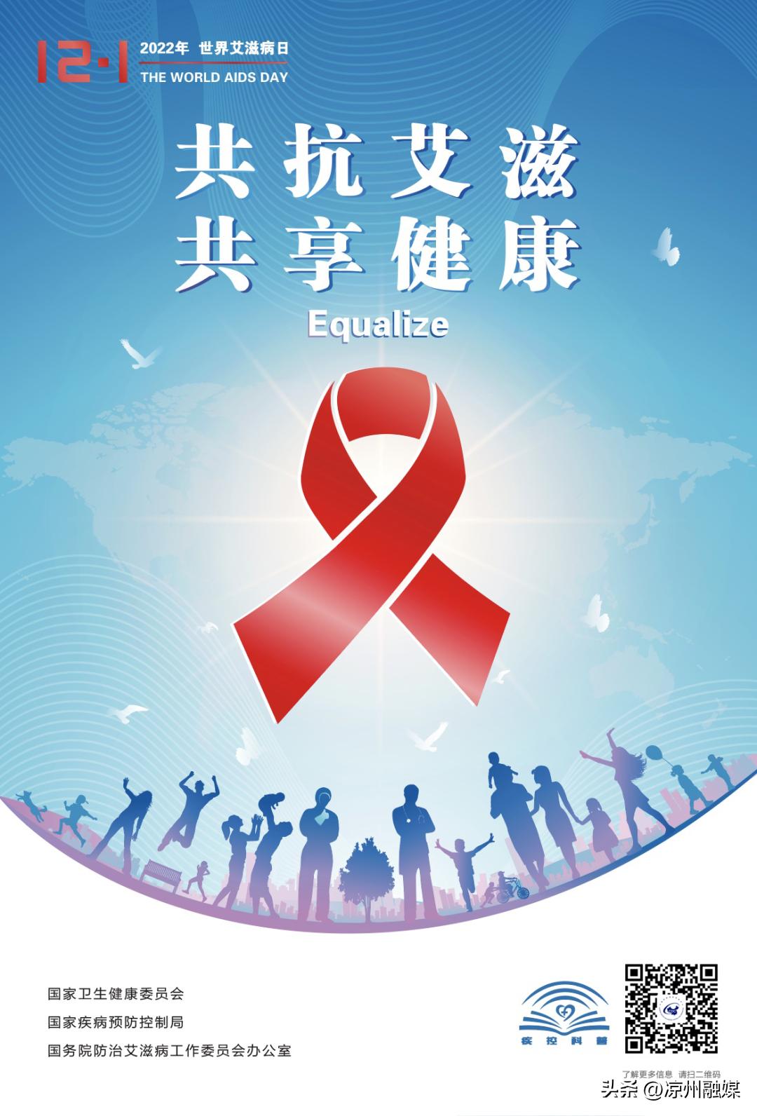 共抗艾滋共享健康|2022年世界艾滋病日宣传主题
