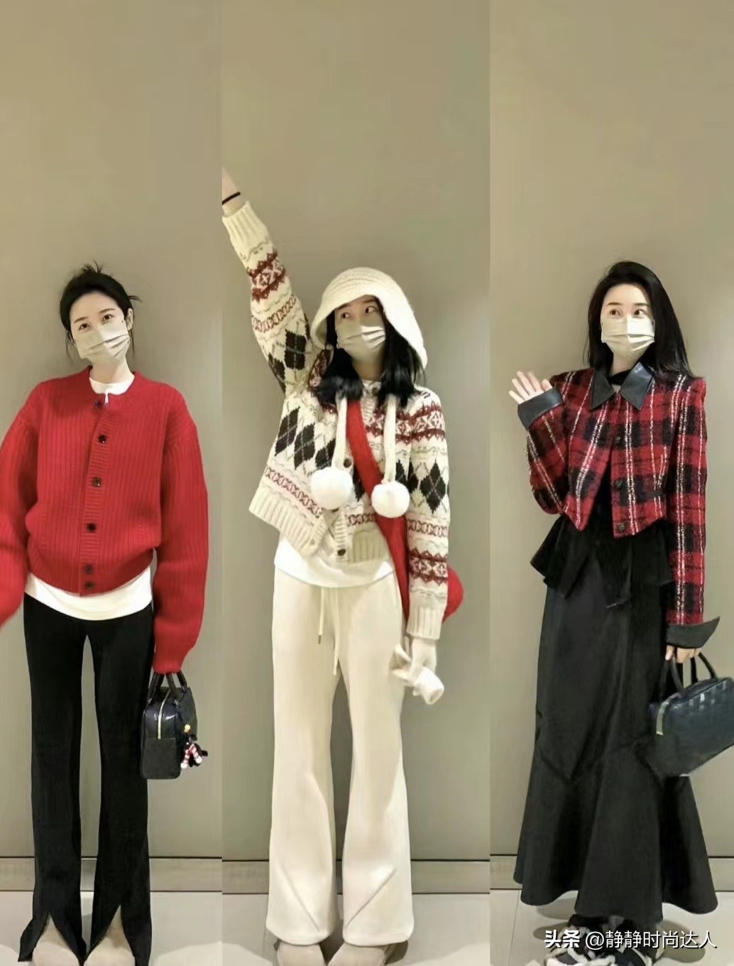 秋冬这样穿简约又高级,冬季慵懒风穿搭套装