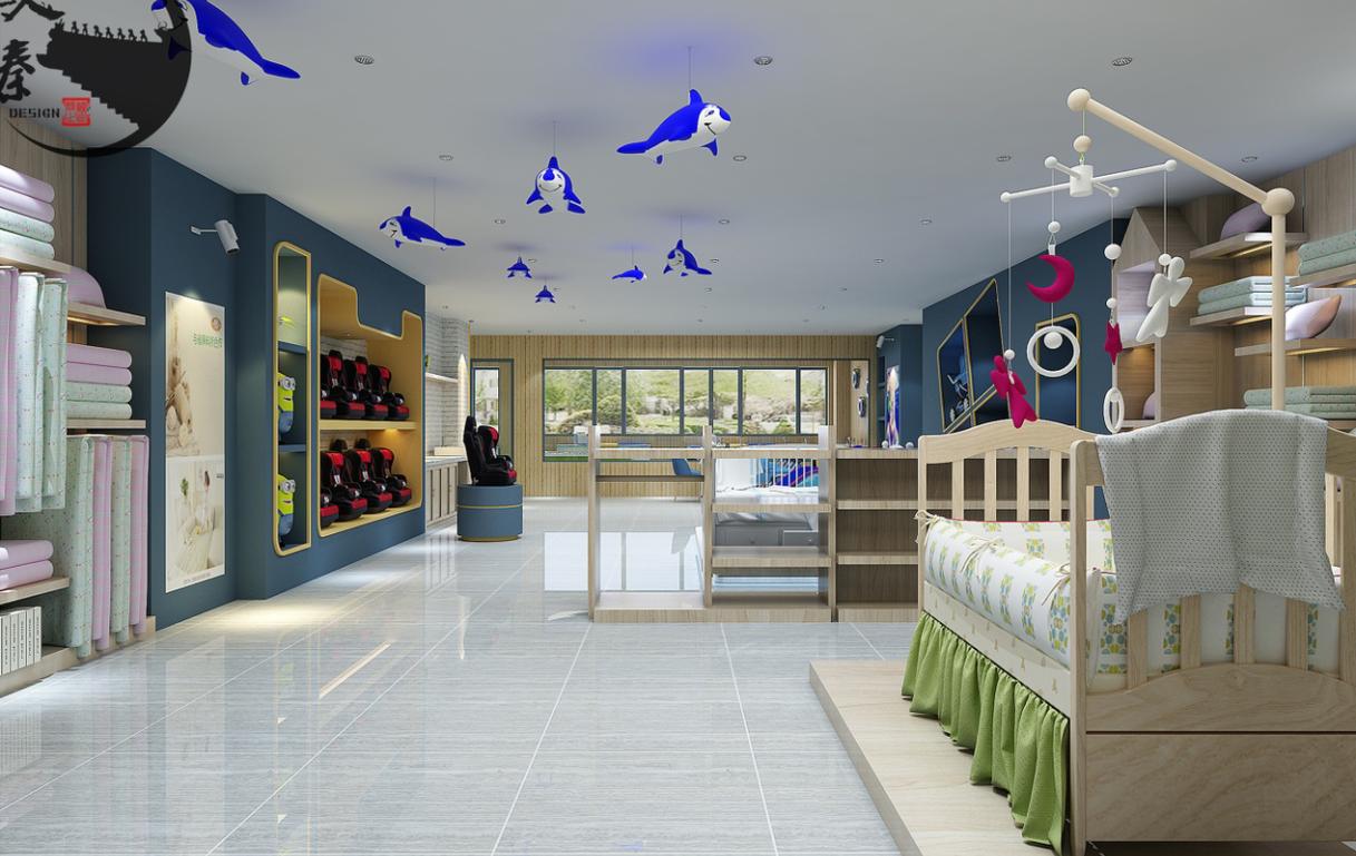 大连专业母婴店装修设计,合肥母婴店装修设计