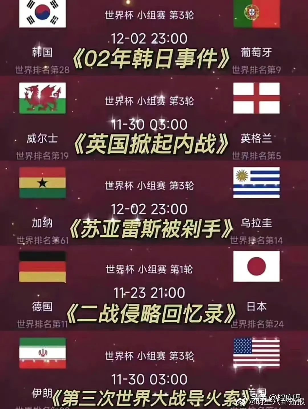 看世界杯各种段子大全,看世界杯感慨