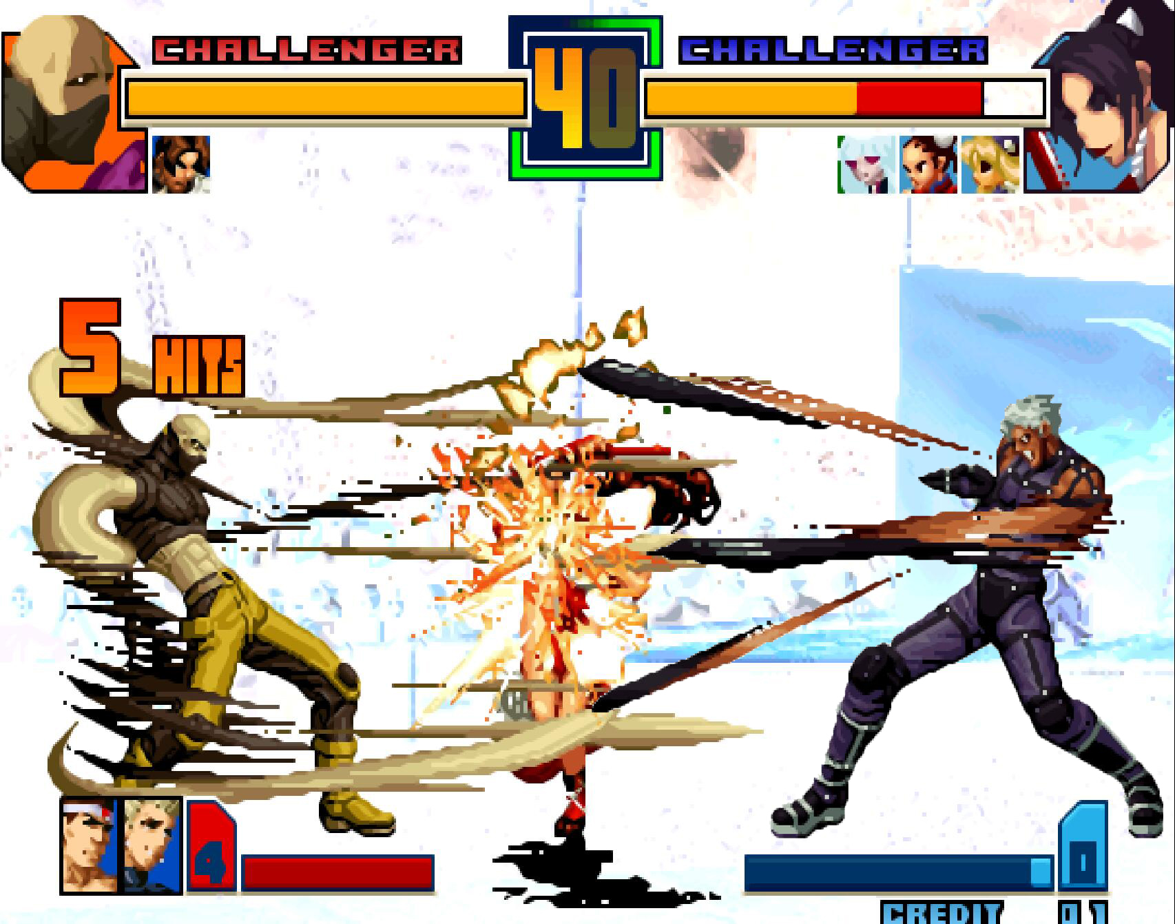 街机经典游戏拳皇2020,街机拳皇2002隐藏必杀技