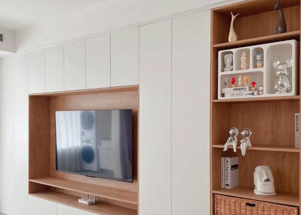 电视柜意式轻奢高级感,全屋定制电视柜怎么做才显高级