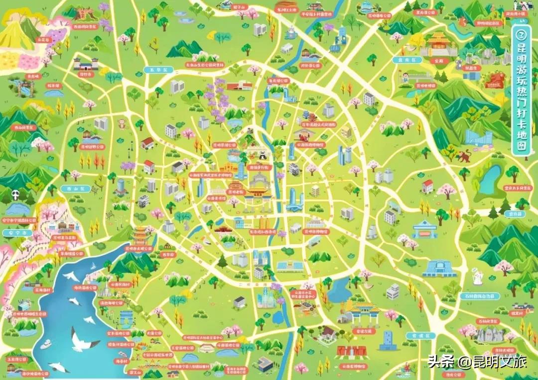 昆明旅游攻略有哪些景点可以玩,昆明有哪些文旅城景区好玩