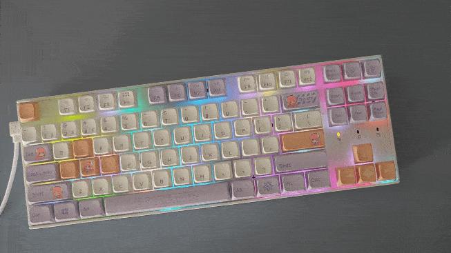 颜值就是正义硬软件可客制化！影驰KeychronK8Pro星曜娘键盘评测