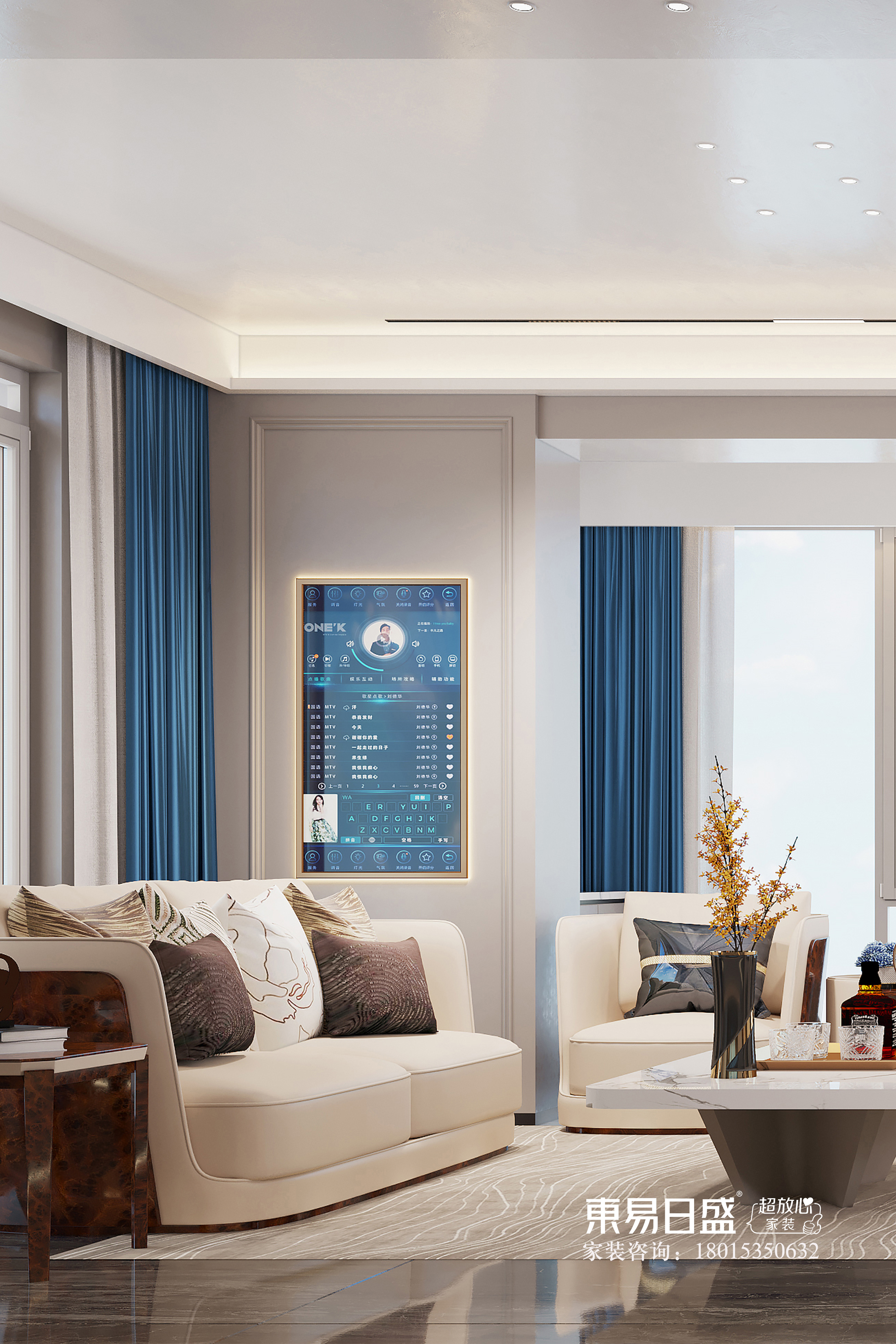 无锡家装简约大气设计,香樟园轻奢装修