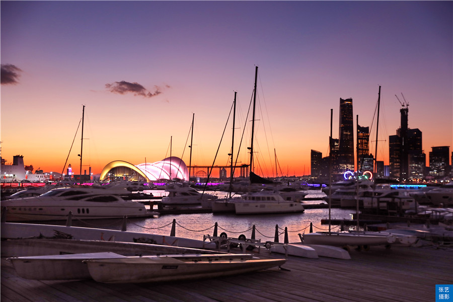 青岛欢乐滨海城网红拍照打卡地,青岛魅力海滨城市